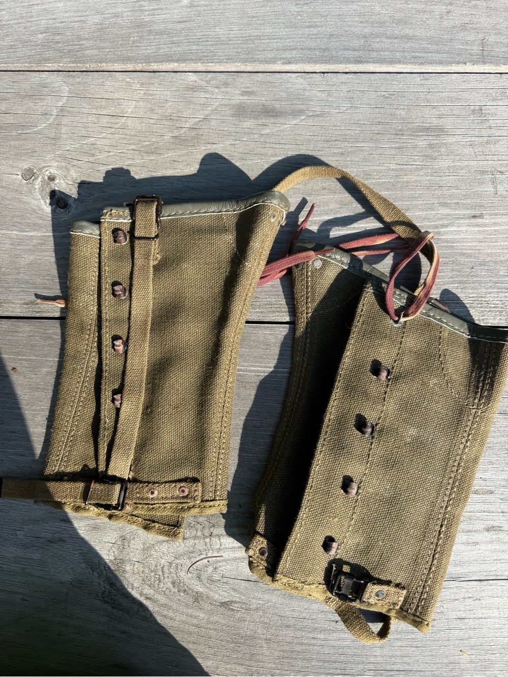 Antique Military Hiking Gaitors